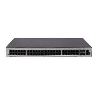 1U Υψόμετρο του πλαισίου S5735-L48T4S-A 48*10/100/1000BASE-T θύρες 4*GE SFP θύρες εναλλασσόμενου ρεύματος