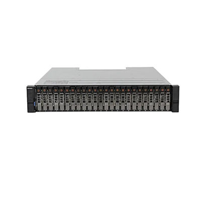 24Bay 2.4TB SAS 12Gbps Διακομιστής αποθήκευσης δικτύου 10k 8GB RJ45 Base T ISCSI 10Gbps
