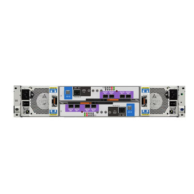 24Bay 2.4TB SAS 12Gbps Διακομιστής αποθήκευσης δικτύου 10k 8GB RJ45 Base T ISCSI 10Gbps