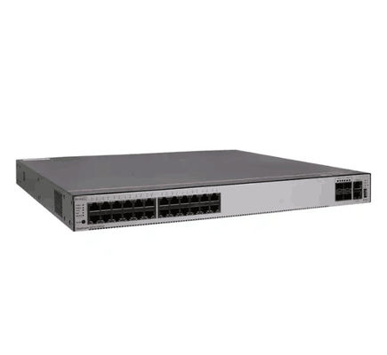 100% πρωτότυπο διακόπτη δικτύου Gigabit S5735-S24T4X με 4 x 10 θύρες GE SFP