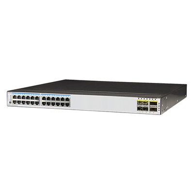24-Port GE RJ45 4-Port 10G SFP 2-Port 40G QSFP Switch με υποστήριξη VLAN και εξατμιστήρα ανεμιστήρα