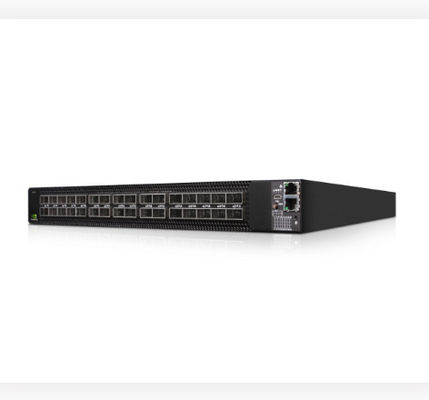 Προηγμένη Mellanox MSN3700-CS2F MSN3700-CS2FC 100GbE 1U Φασματικό Όνυξ Cumulus 32 QSFP28