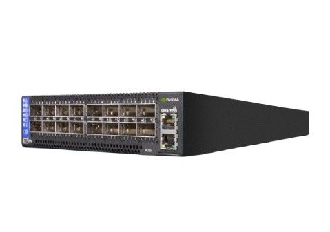 Προηγμένη Mellanox MSN3700-CS2F MSN3700-CS2FC 100GbE 1U Φασματικό Όνυξ Cumulus 32 QSFP28