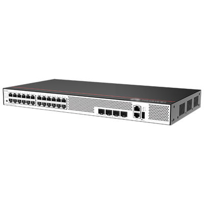 S5735-L24T4S-A1 24*10/100/1000BASE-T θύρες 4*GE θύρες SFP ρεύμα AC IP Routing OSPFv3