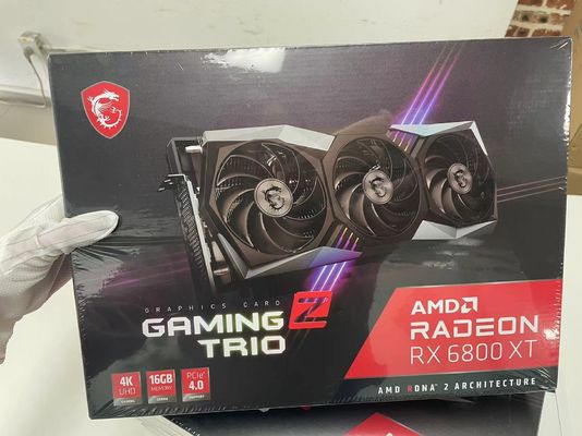 GDDR6 256 Bit κάρτα GPU RX 6800 XT 2NS κάρτα βίντεο gaming