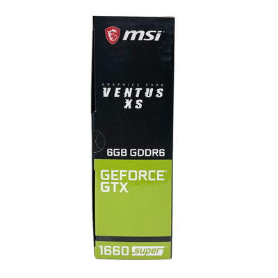 AMD Chipset MSI 1660 Super GPU Card 6GB Γραφικές κάρτες Βίντεο 192 Bit