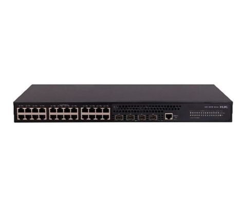 Ταχύτητα μετάδοσης 10/100/1000Mbps H3C LS-S5130S-28S-HPWR-EI Fiber Network Poe Switch