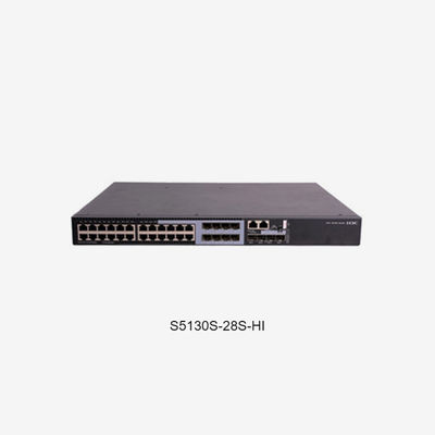 S5130S-28S-HI Ethernet Switch με MTBF έτος 174,61 και δυναμικό μεταφοράς 96Mpps