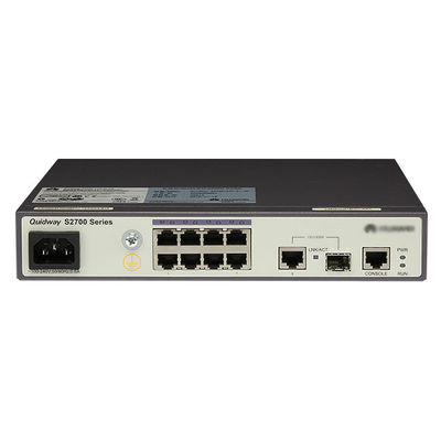 S2700-9TP-SI-AC 8 θύρες Ethernet 10/100 διακόπτης δικτύου με χωρητικότητα διακόπτη 32 Gbit/s
